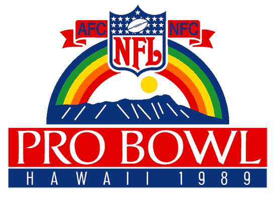 Pro Bowl 1989 Primary Logo DIY iron on transfer (heat transfer)